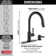 Trask Pull Down Single Handle Kitchen Faucet with MagnaTite Docking Technology and Soap Dispenser