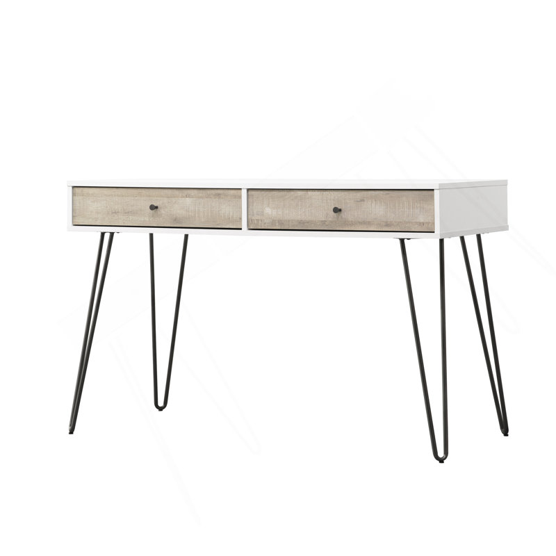 Taupe Oak Desk