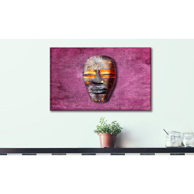 Closed Eyes - Wrapped Canvas Print