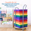 Coussins de plancher ECR4Kids SoftZone, carrés, sièges flexibles, 6 pièces-32007375