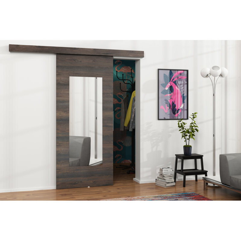 DOOR MALIBU 1, 96cm x 205cm, Dark Ash