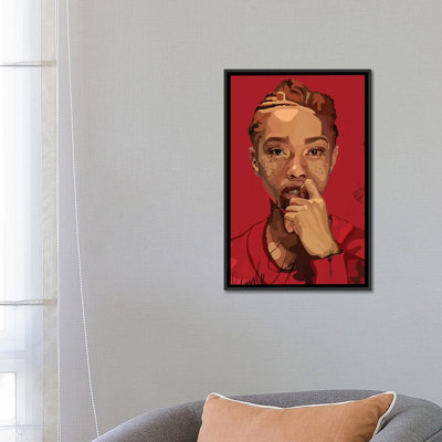 « freckles fille », impression sur toile
