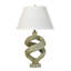 Infinity - Lampe de table en résine 31 po - Finition gris délavé