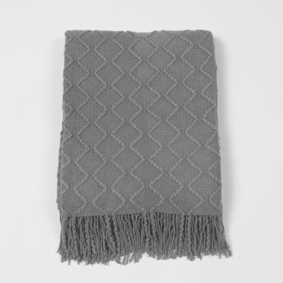 Knitted Throw Blanket