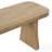 Indoor Pine Dining Bench, Solid Wood Seating, 350Lbs Weight Capacity, Fits 3 People For Kitchen, Dining Room & Living Space