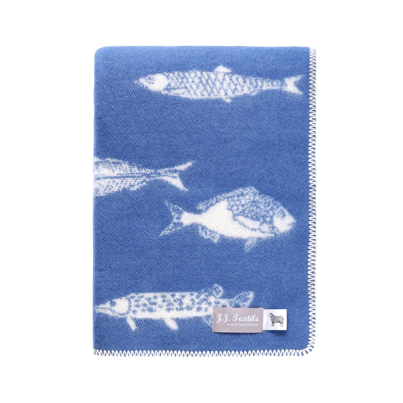 Fish Wool Blanket