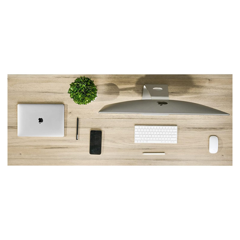 Superbe plateau de table monobloc Kaboon pour usage domestique ou commercial, H 1 po x l 47,25 po x P 30 po, Chêne
