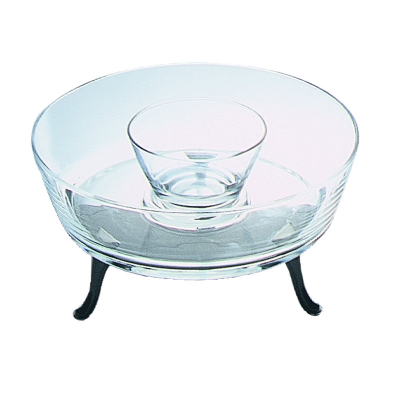 Bol multiservice avec tasse, avec pieds; Palace D: 11,2 po C: 101 1/2 oz