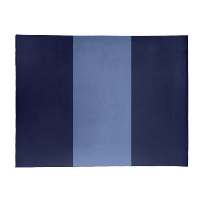 Tapis bleu/bleu marine