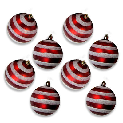 Ensemble d'ornement boule 8 pièces