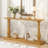 Lustre 63" Solid Wood Console Table-1065667976