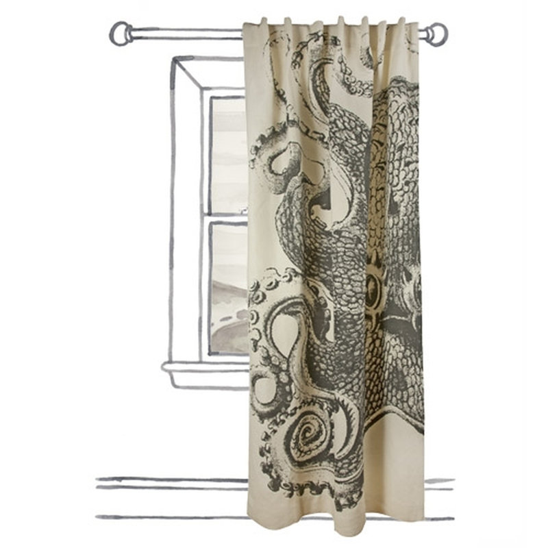 Semi Sheer Curtain Panel