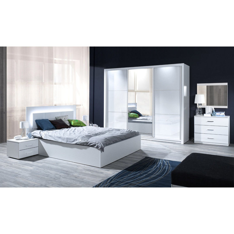 Dobias Bed, European Kingsize (160 x 200cm)