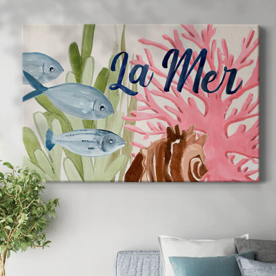 Toile tendue Pastel Mer III-Gallery