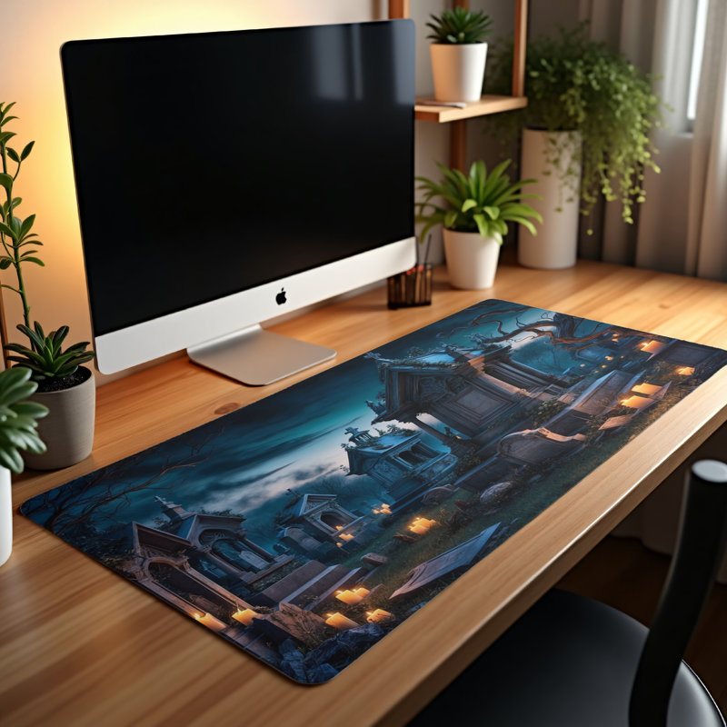 Polyester Desk Pad, 23.6x13.8