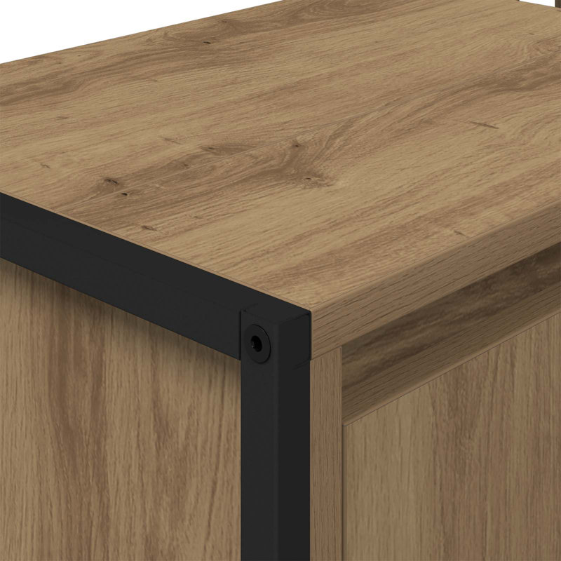 Freestanding Under Sink Cabinet, Artisan Oak