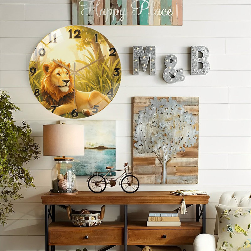 Horloge murale 12 po