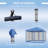 116.25'' W x 116.25'' D Steel Play Tent Canopy