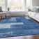 Premium Machine Washable Prisco Navy Rug