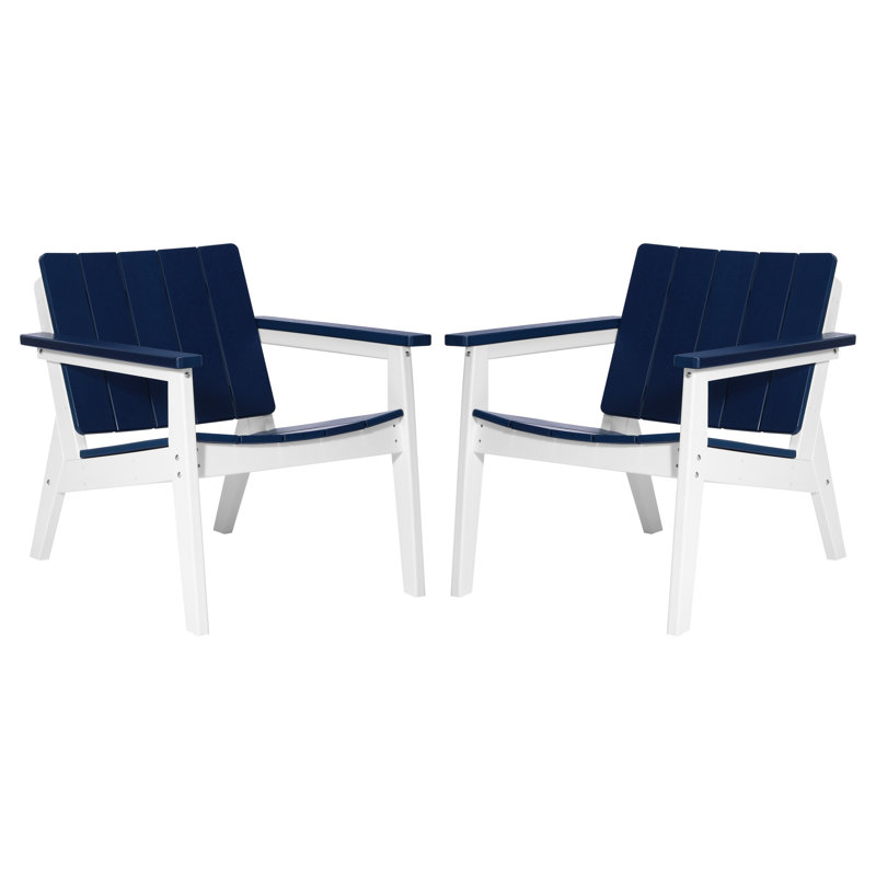 Chaise d'extérieur à assise profonde, Marine