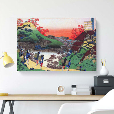 Saraumaru Dayu by Katsushika Hokusai - Wrapped Canvas