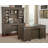 Alderton Solid Wood Credenza Desk with Power Outlet