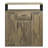 Rustic Oak Server With 3 Doors