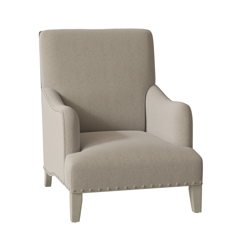 Hawley Upholstered Armchair, Linen (3156 72), Almond Buff