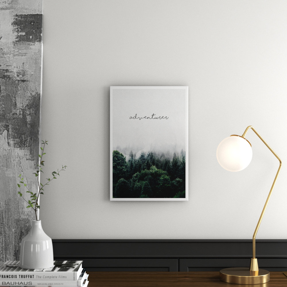 'Adventurer Wilderness' Textual Art