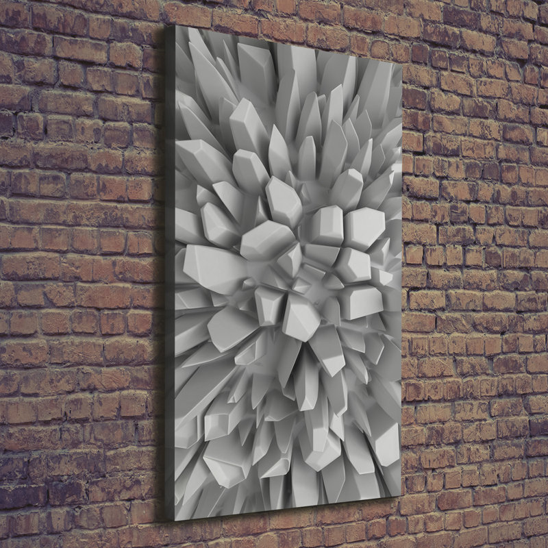 3D Abstraction - Wrapped Canvas Print