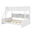 Lit superposé avec armoires de rangement et ports USB-851413843