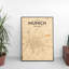 Munich City Map - No Frame Print-1498298081