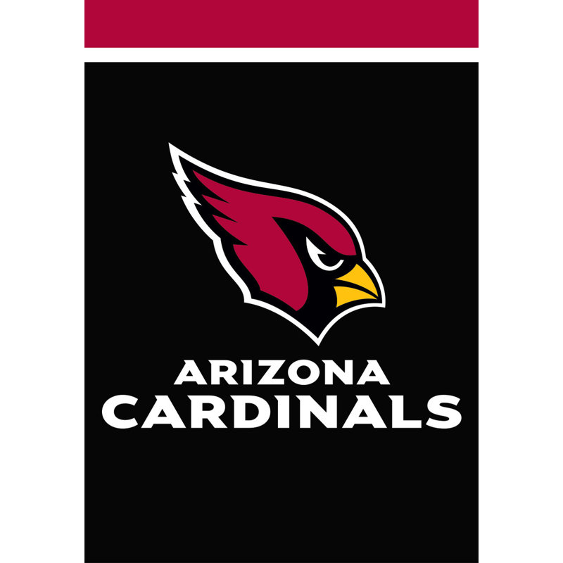 Arizona Cardinals NFL Licensed Garden Flag, Arizona Cardinals, Rouge / Noir / Jaune