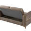 Causeuse convertible en tissu de velours Melody