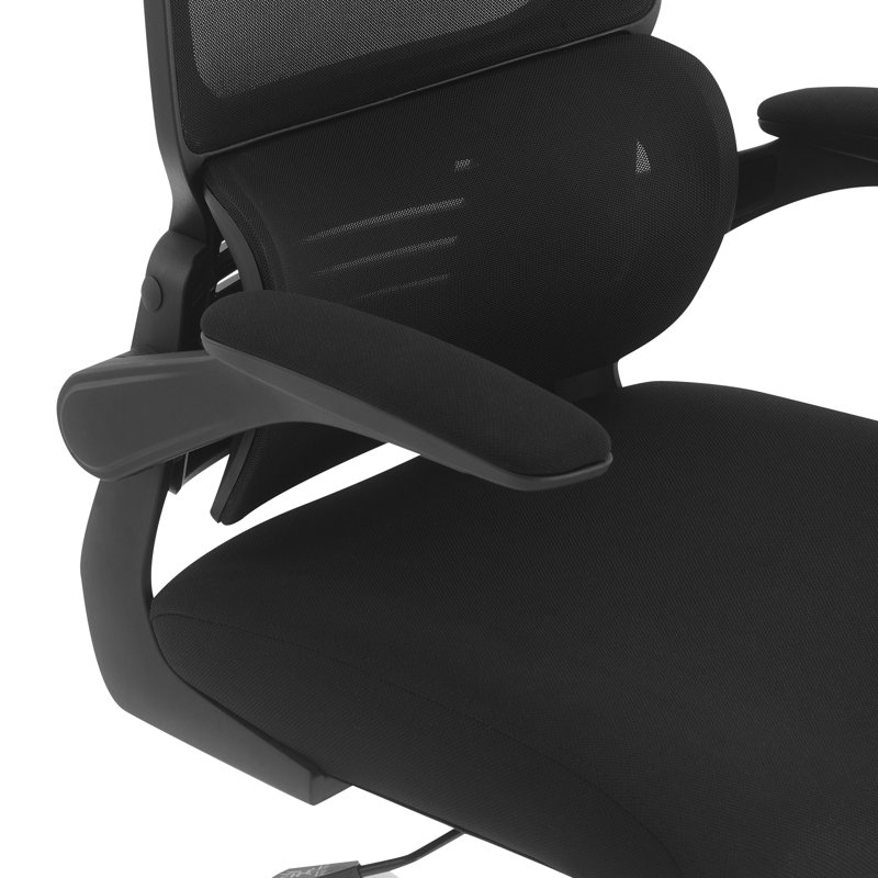 Chaise de bureau Orion, Noir, Noir
