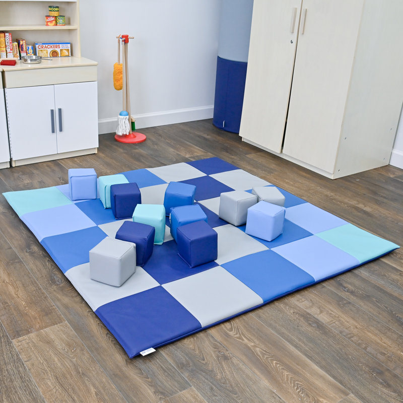 Patchwork Mat & Block Set - Tranquillity