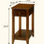 Table d'appoint en noyer avec base-101129410