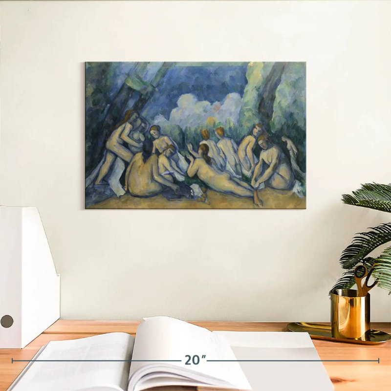 Leisha Bathers Les Grandes Baigneuses, 8" H x 12" W