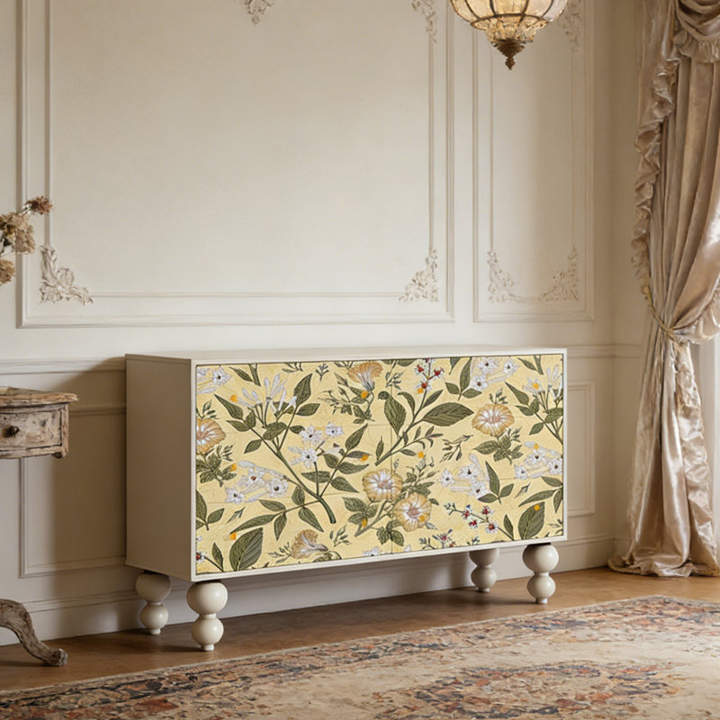 Armoire d'entrée Mid-Century, White