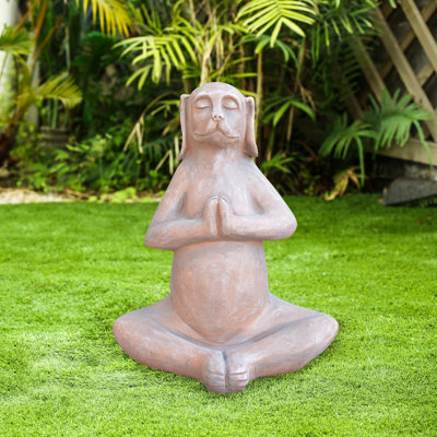 Givens Animals Weather Resistant Plastic Garden Statue