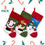 Ensemble de bas de Noël brodés de 17,5 po