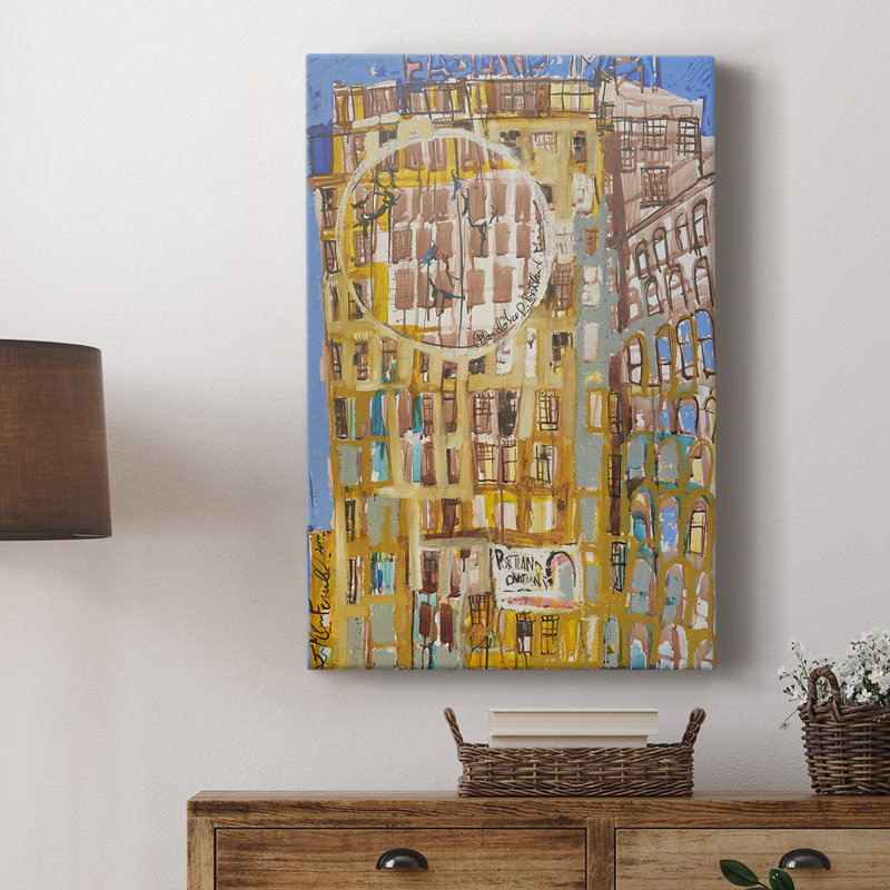Bandaloo II - galerie Cavas sur mesure, H 36 po x l 24 po