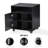 Haile 23.6 " Wide 5 - Shelf Storage Cabinet with-555668870