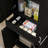 71" Kitchen Pantry Cabinet With Drawer And Adjustable Shelf, Freestanding Tall Storage Cabinet With 2 Double Door Cupboards, Distressed Black