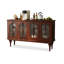Buffet en bois manufacturé et brun rougeâtre-132392390