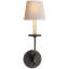 Chapman & Myers Symmetric Twist Single Sconce-51181125-89453048