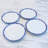 Aftab 10'' Handmade Bone China Dinner Plate