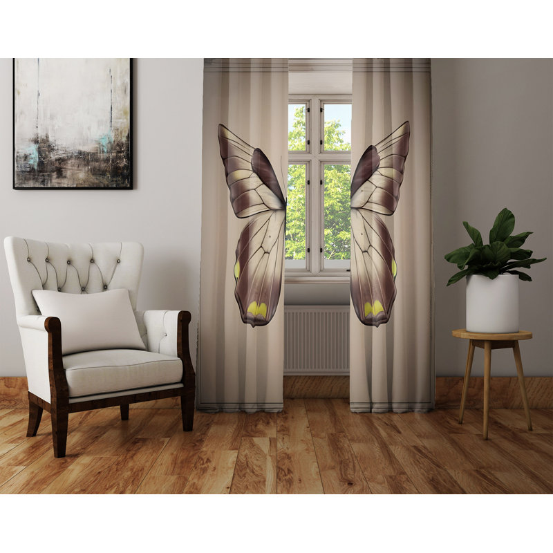 Rideau en polyester Diffendal, L 20 po x L 61 po