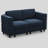 Elda Small Sofa Loveseat Couch Apartment Sofa Hallway Sofa With Storage Space-122005883