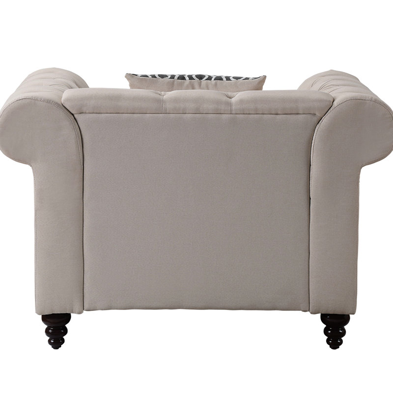 Fauteuil en lin Kien